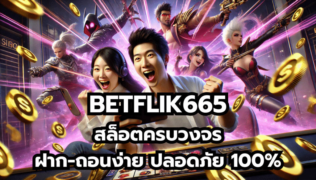 BETFLIK665 คาสิโนออนไลน์ครบวงจร ฝาก-ถอนง่าย ปลอดภัย 100%